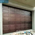 Alumínio personalizado ou porta de garagem seccional de aço galvanizada